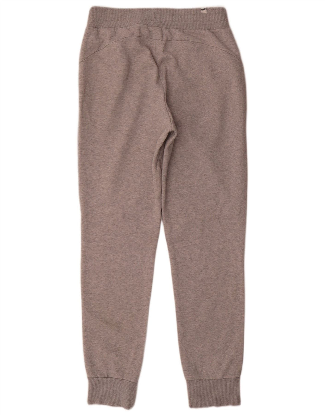 Puma Womens Tracksuit Trousers Joggers UK 12 Medium Grey Cotton