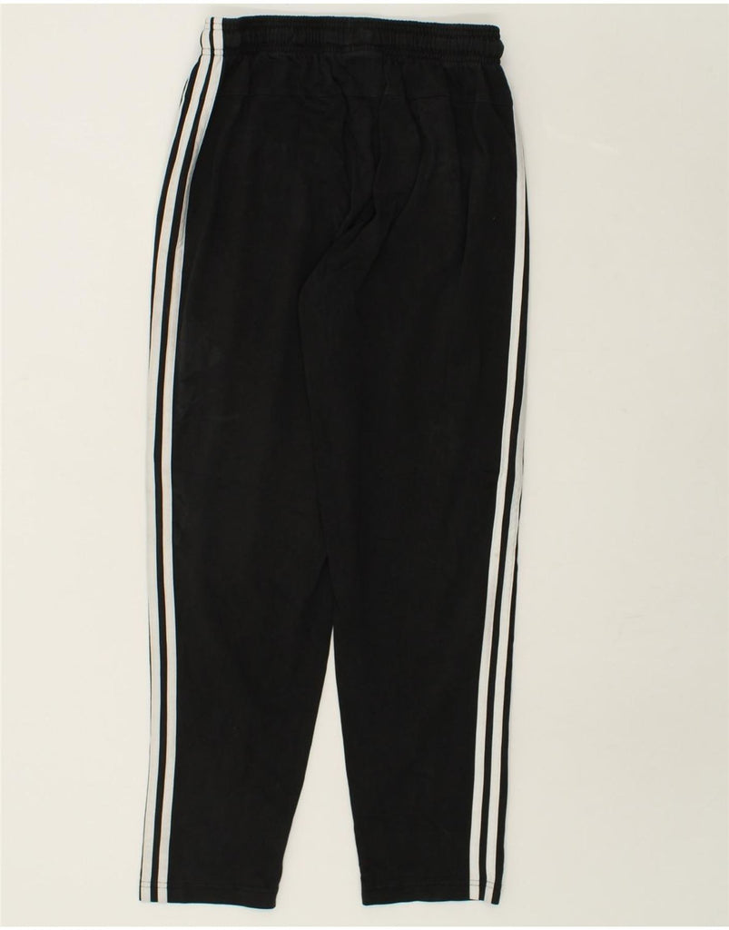 ADIDAS Mens Tracksuit Trousers Medium Black Cotton | Vintage Adidas | Thrift | Second-Hand Adidas | Used Clothing | Messina Hembry 