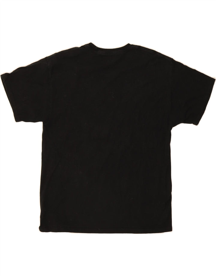 CHAMPION Mens Graphic T-Shirt Top Large Black Vintage Champion and Second-Hand Champion from Messina Hembry 