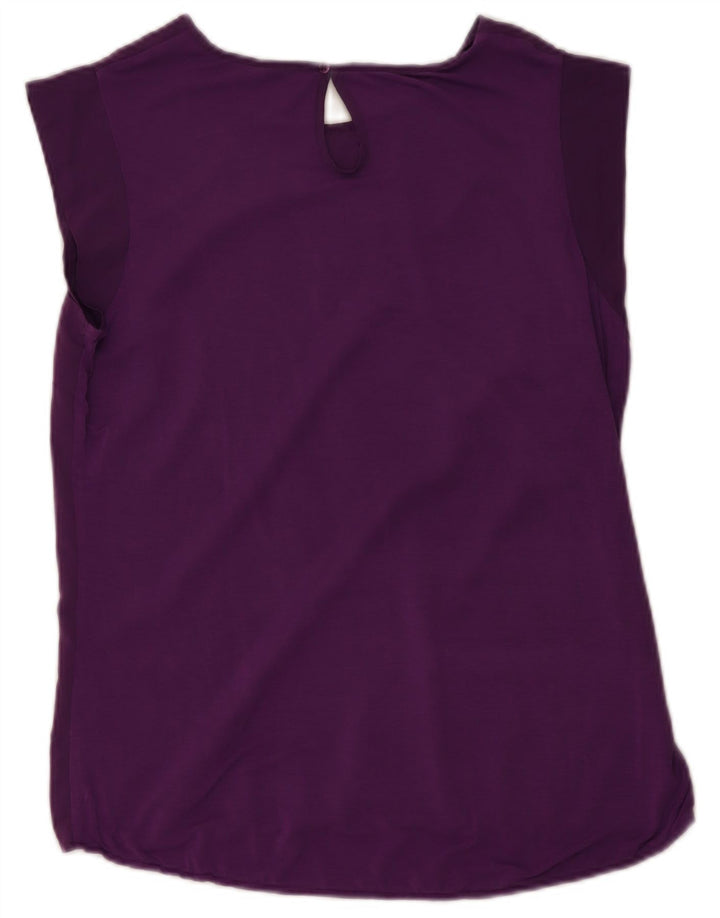 French Connection Womens Blouse Top UK 18 XL Purple