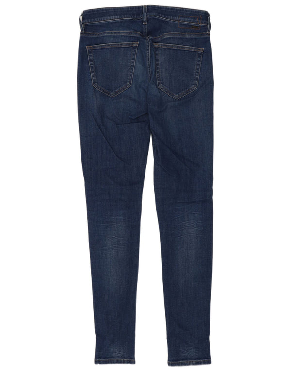 Diesel Womens Slandy Super Slim Skinny Jeans W27 L32 Blue Cotton