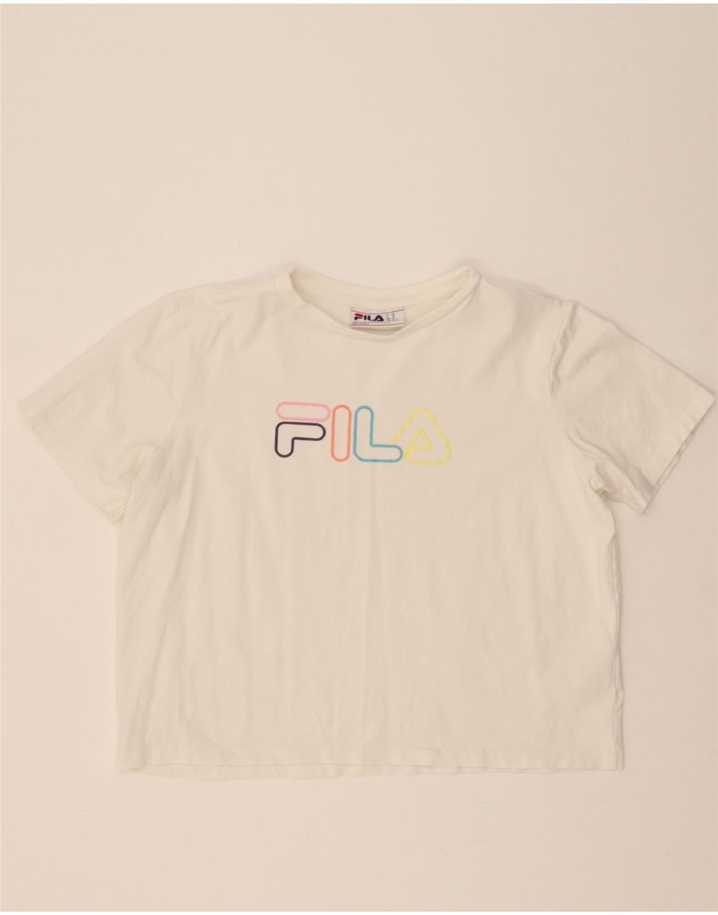 Otrain Fila Edie Crop Hoodie Fila Clothing Fila White T Shirt