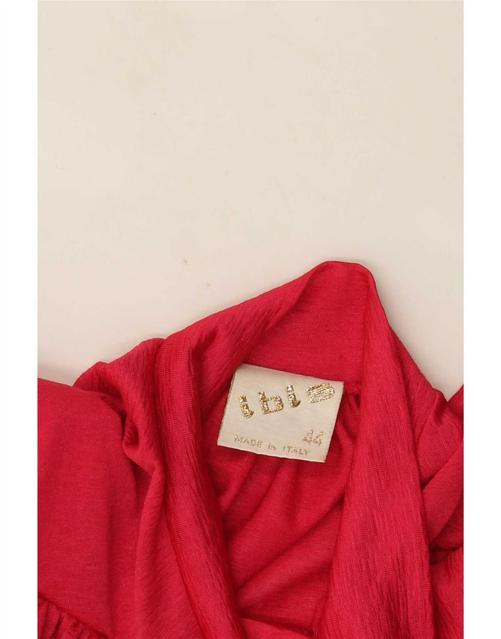 Vintage Womens Loose Fit Shirt Blouse IT 44 Medium Pink