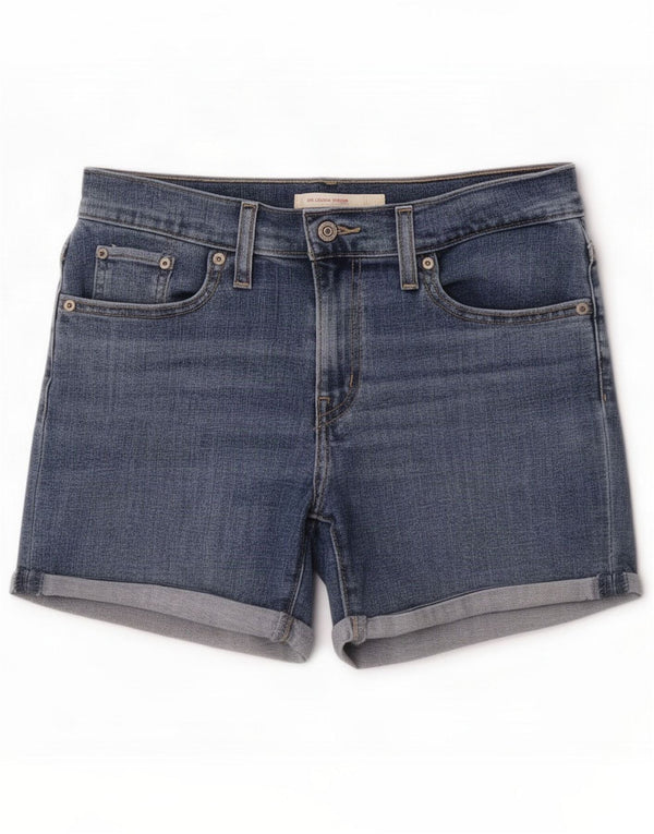 Levi's Womens Denim Shorts Medium W28 Blue Cotton