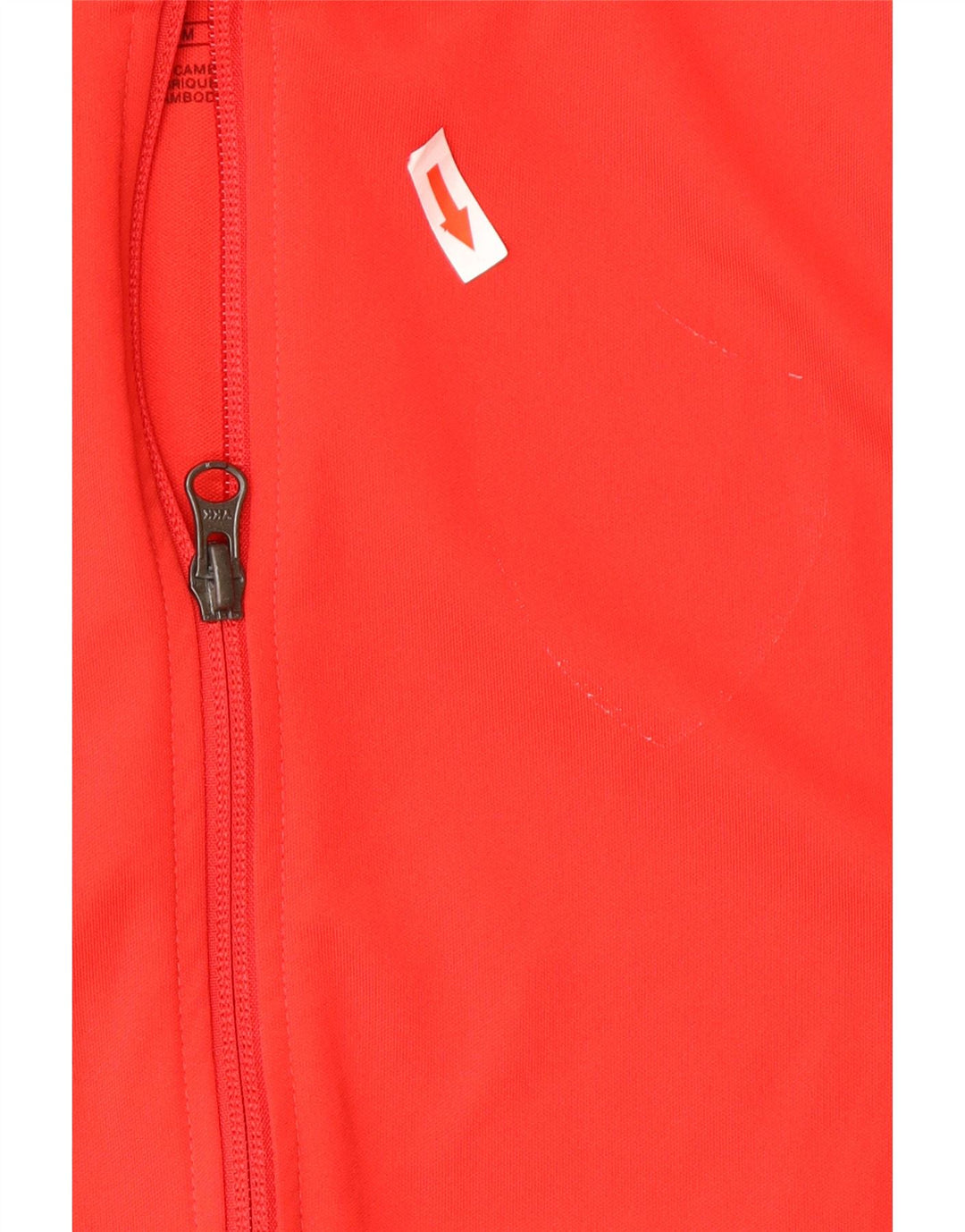 Nike Boys Dri Fit Tracksuit Top Jacket 12-13 Years Large Red Polyester