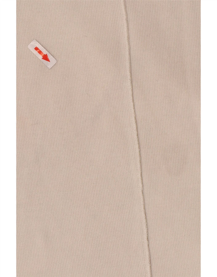 Zara Womens Top Long Sleeve UK 14 Medium White Cotton