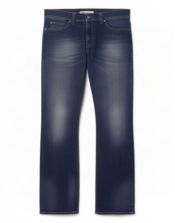 Levi's Mens 506 Acid Wash Standard Fit Straight Jeans W30 L34 Blue Cotton