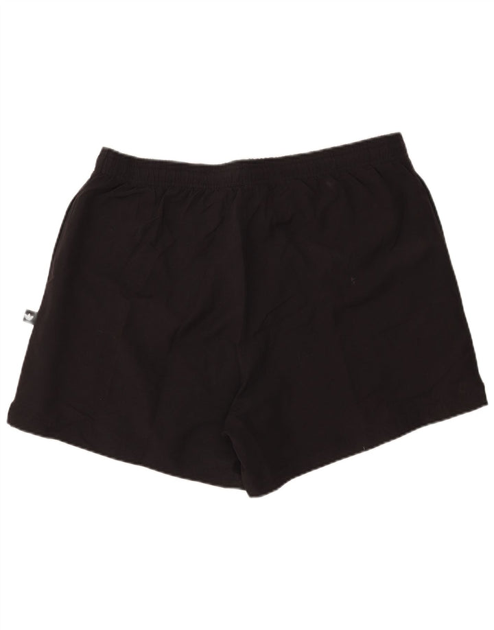 ADIDAS Mens Sport Shorts Large Black Cotton