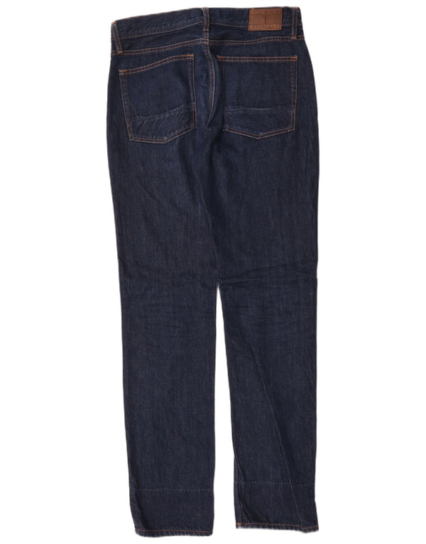 Tommy Hilfiger Womens Mercer Regular Fit Straight Jeans W32 L32 Navy Blue