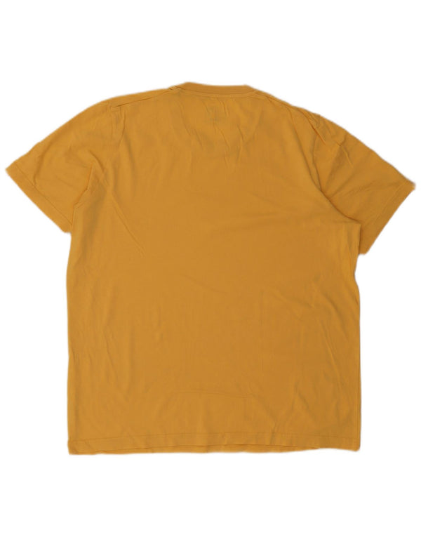 ADIDAS Mens Terrex Regular Fit Graphic T-Shirt Top Large Yellow