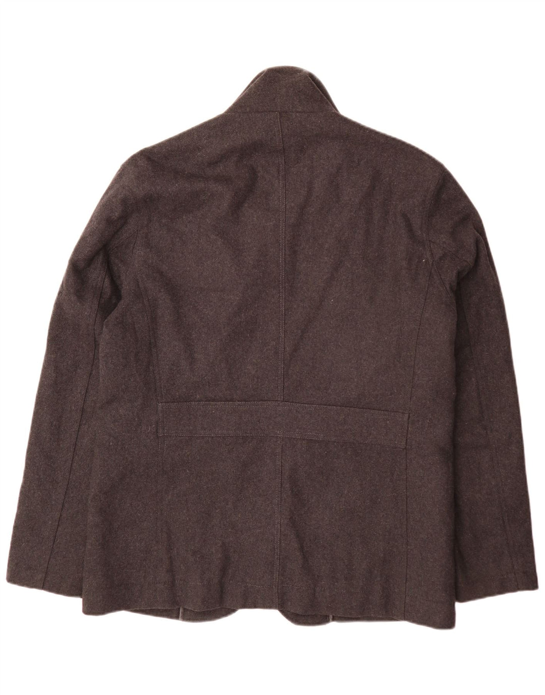 Calvin Klein Mens Utility Jacket UK 44 2XL Grey Wool