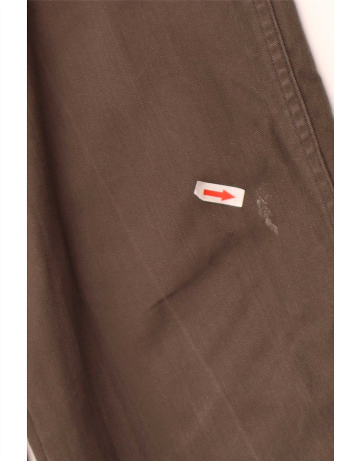 Wrangler Mens Regular Straight Jeans W36 L34 Brown Cotton
