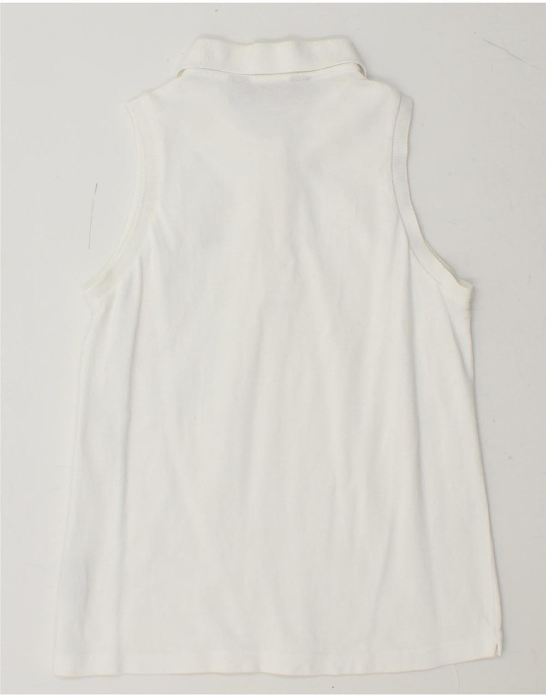 KAPPA Girls Polo Shirt 13-14 Years Large White Cotton Vintage Kappa and Second-Hand Kappa from Messina Hembry 