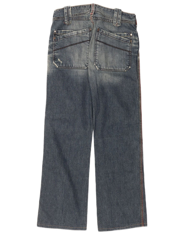 Diesel Womens Straight Jeans W29 L28 Blue Cotton