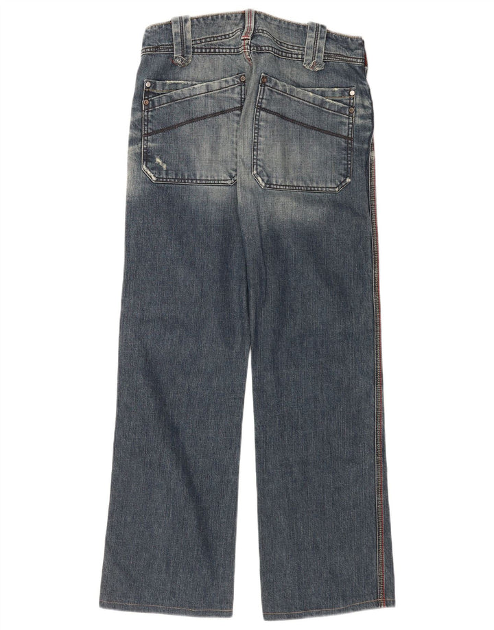 Diesel Womens Straight Jeans W29 L28 Blue Cotton