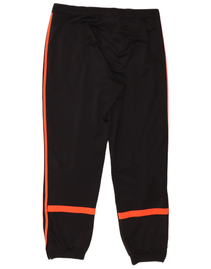 Adidas Mens Tracksuit Trousers Joggers Large  Black Colourblock Polyester