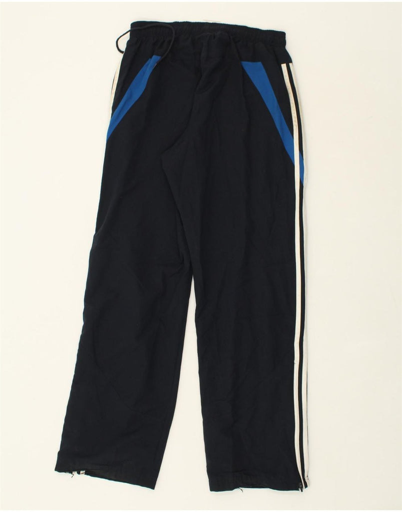 ADIDAS Mens Tracksuit Trousers Medium Navy Blue Polyester | Vintage Adidas | Thrift | Second-Hand Adidas | Used Clothing | Messina Hembry 