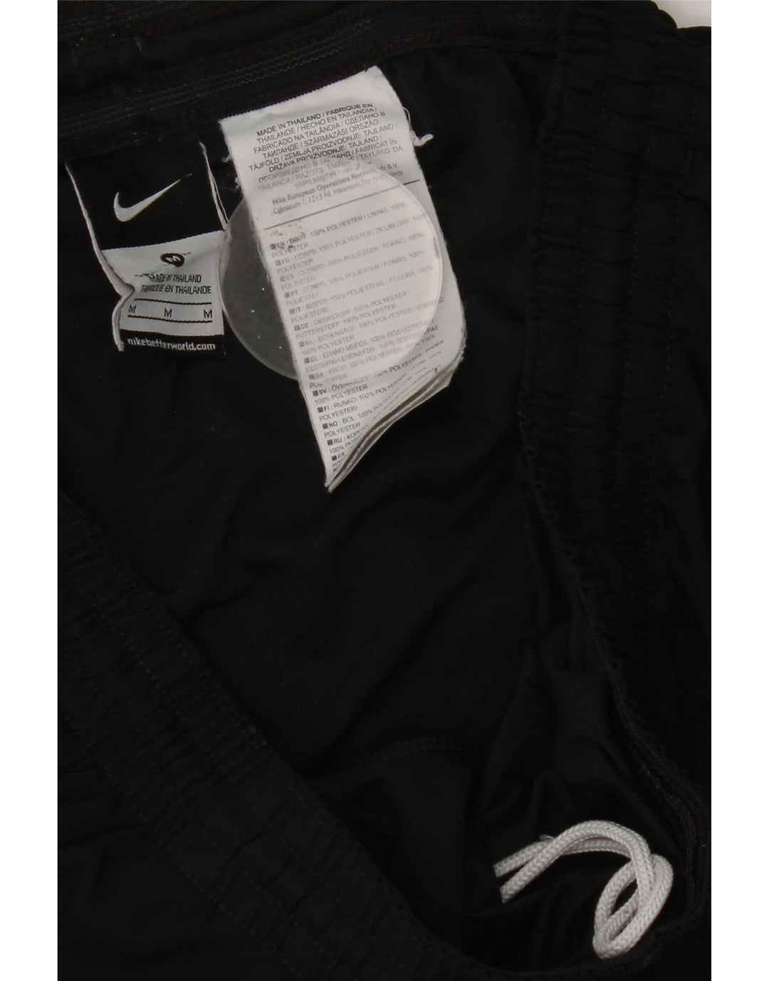 Nike Mens Sport Shorts Medium Black Polyester