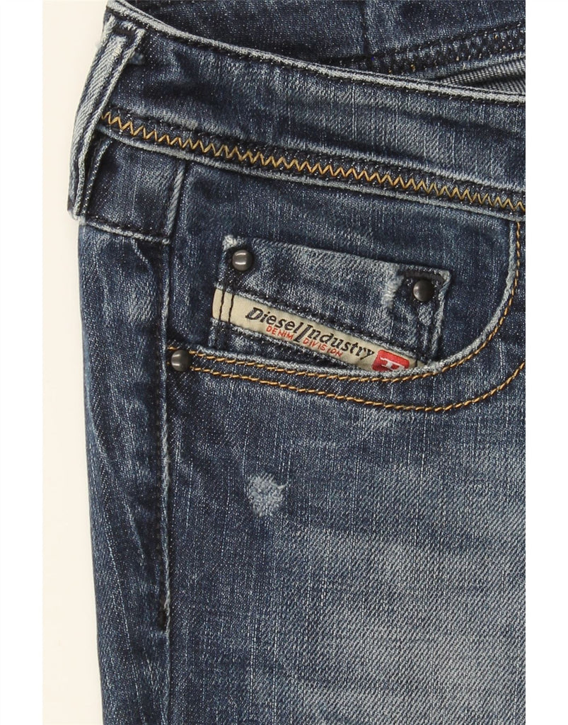 DIESEL Womens Lowky Straight Jeans W29 L34 Blue Cotton Vintage Diesel and Second-Hand Diesel from Messina Hembry 
