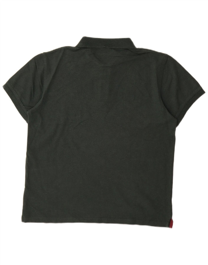 Gant Mens Polo Shirt Large Khaki Cotton