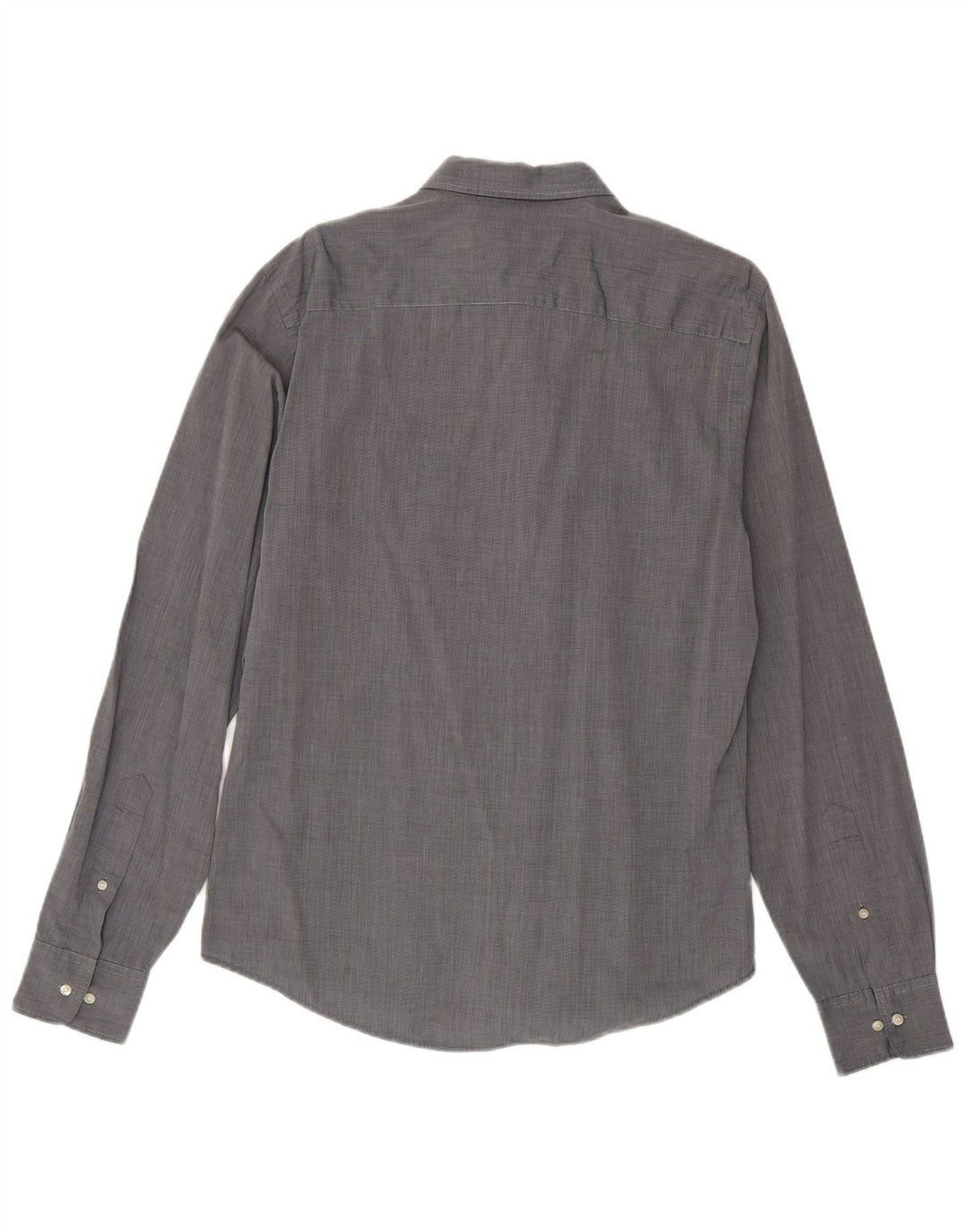 Murphy & Nye Mens Slim Fit Shirt Large Grey