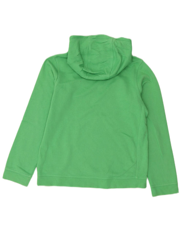Nike Boys Hoodie Jumper 13-14 Years XL Green Cotton