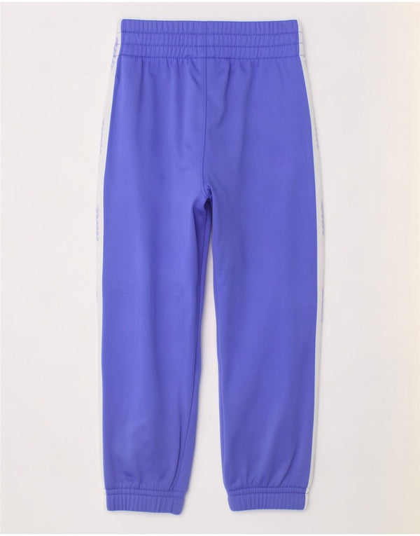 Nike Girls Graphic Tracksuit Trousers Joggers 2-3 Years Purple Colourblock