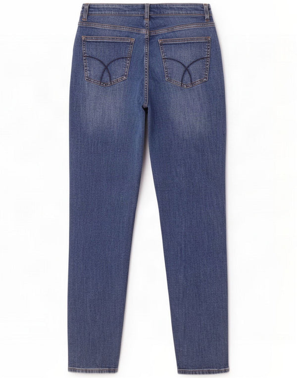 Crew Clothing Womens Skinny Jeans UK 12 Medium W30 L29 Blue Cotton