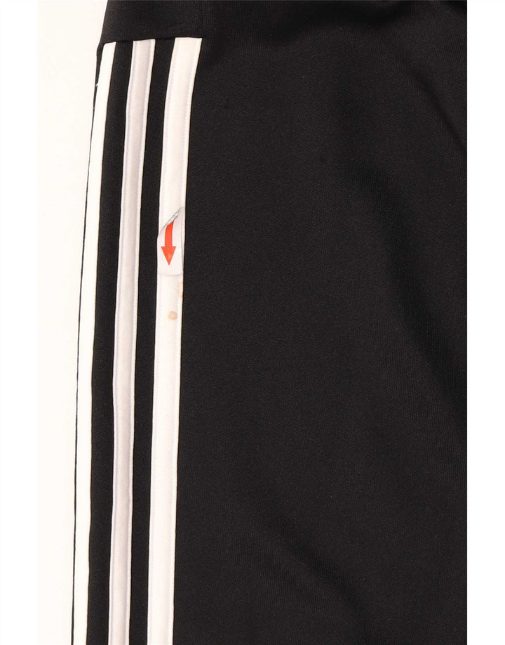 Adidas Mens Tracksuit Trousers Joggers Large Black Polyester