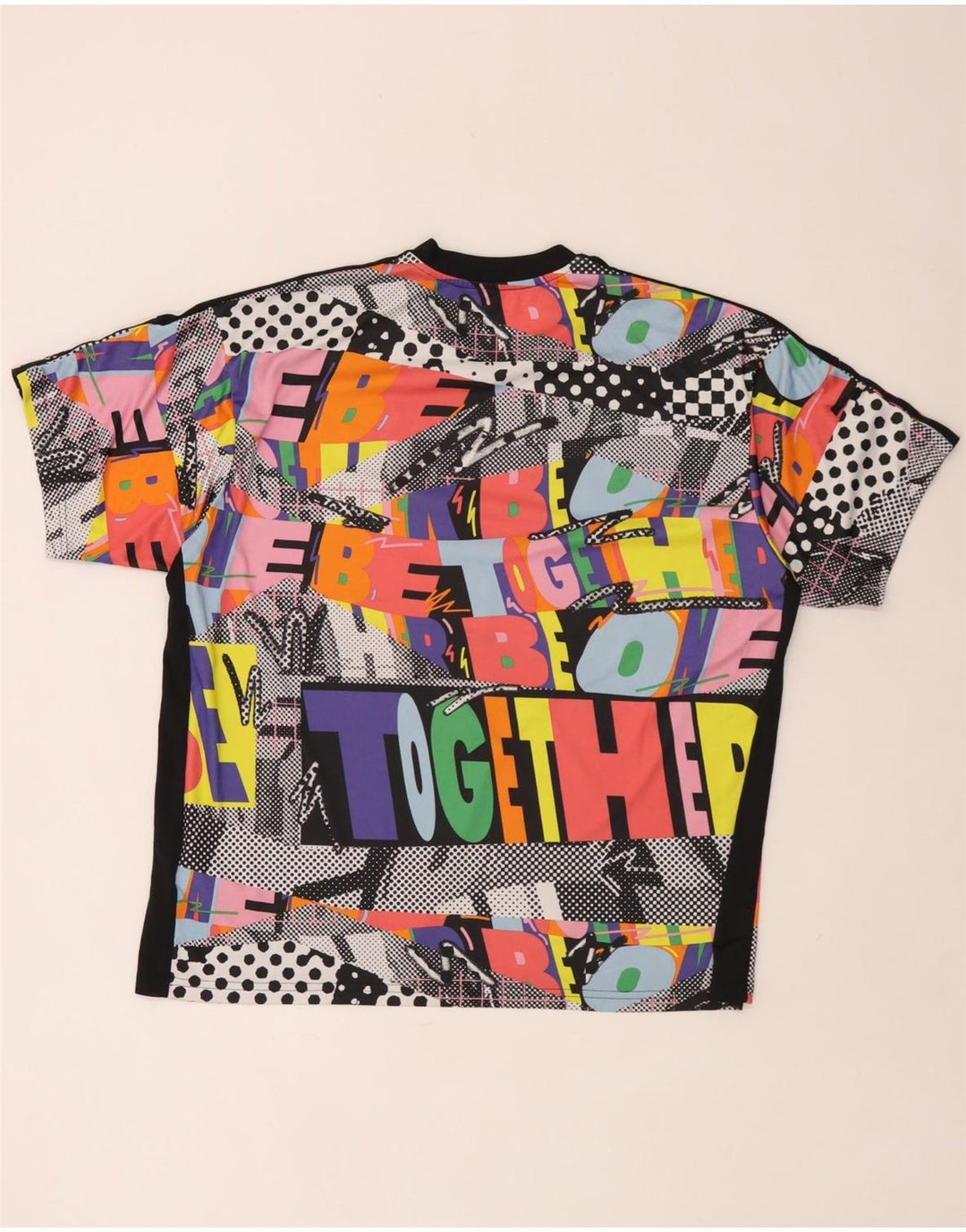 Adidas Mens Graphic T-Shirt Top Large Multicoloured