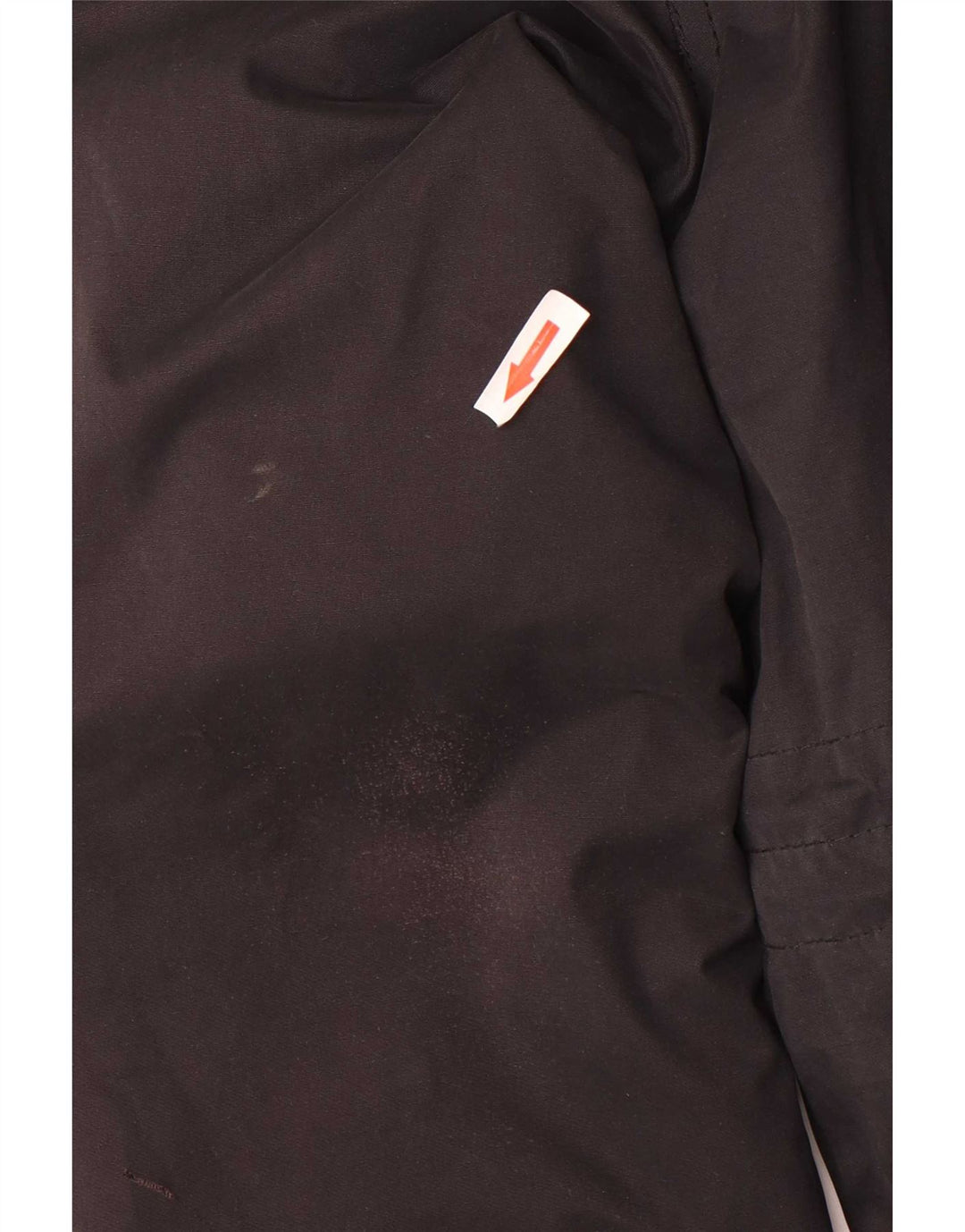 Superdry Womens Hooded Parka Jacket UK 14 Large Black Polyester