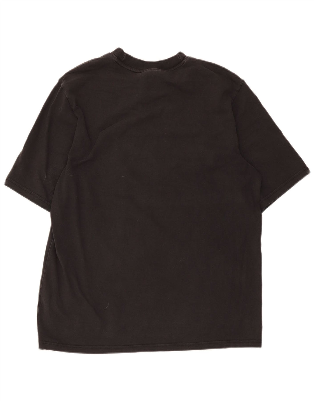 Adidas Mens Graphic T-Shirt Top Medium Black Cotton