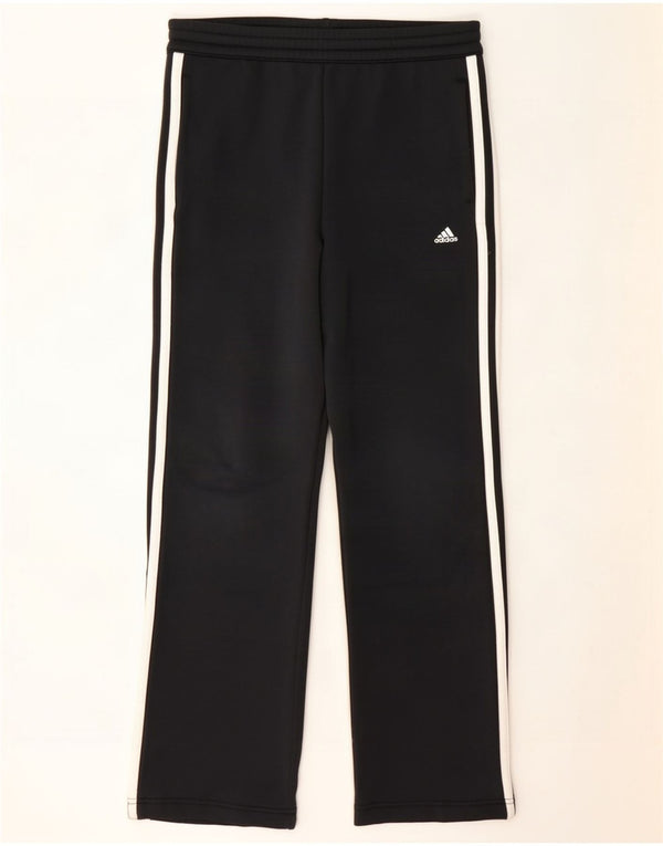Adidas Womens Tracksuit Trousers UK 8 Small Black Polyester