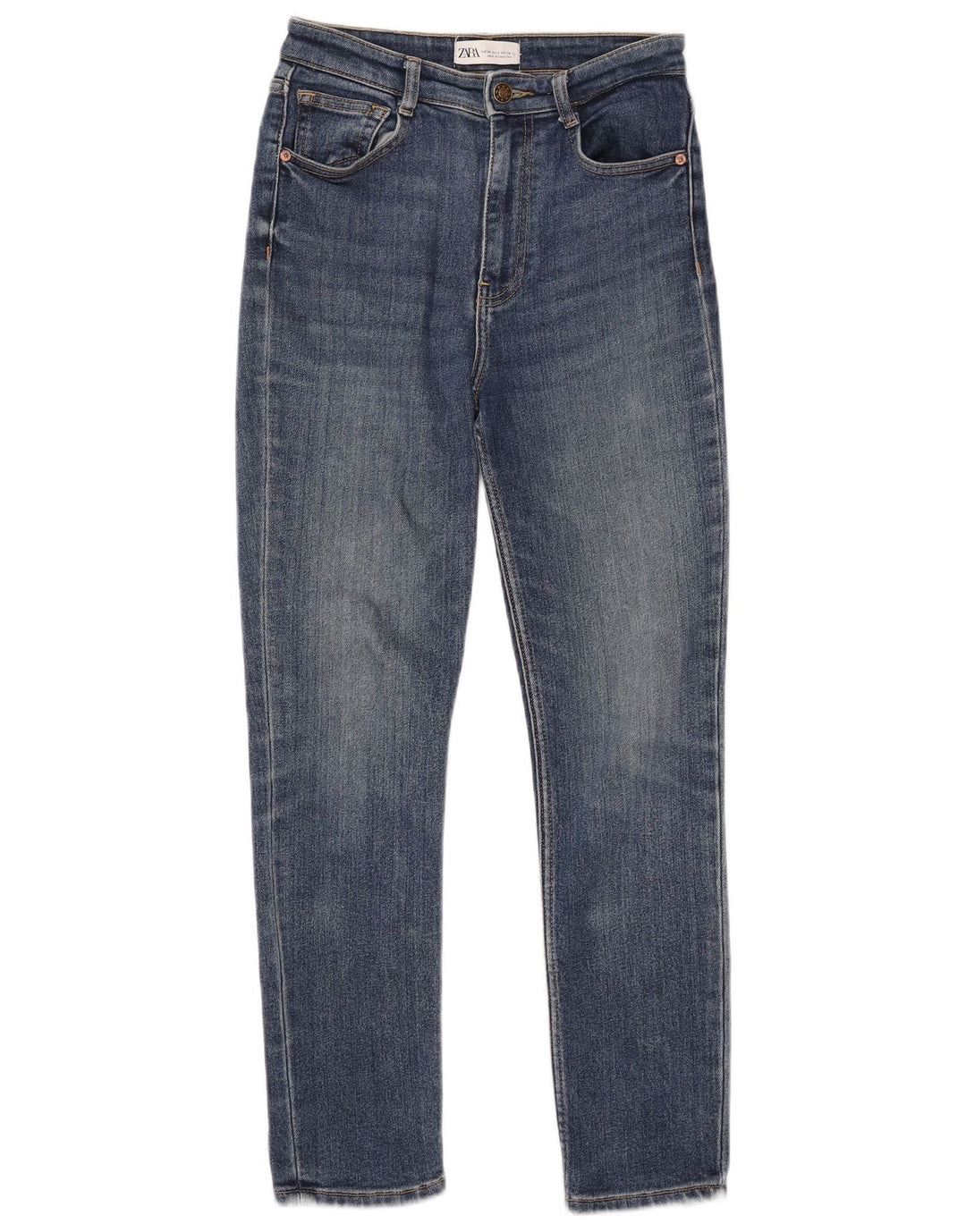 ZARA Womens Slim Jeans EU 36 XS W26 L27 Blue