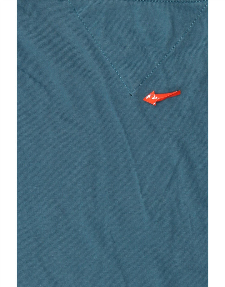 Tommy Hilfiger Mens Graphic T-Shirt Top Small Blue Cotton