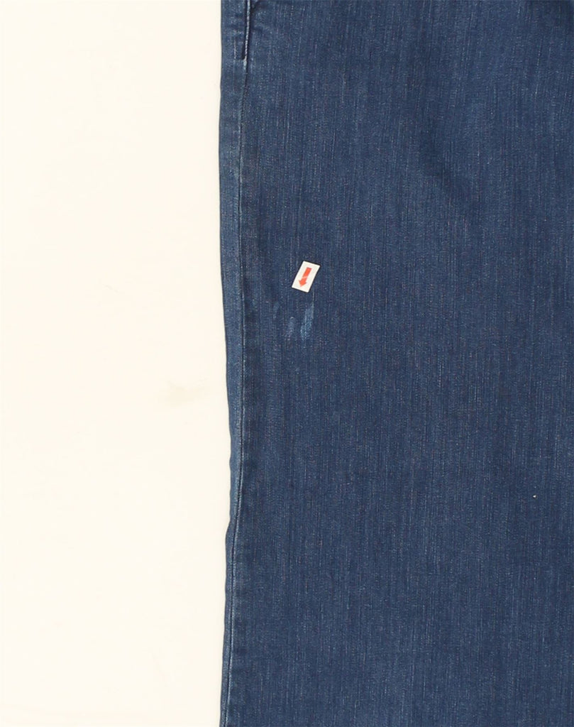 BENETTON Womens Flared Jeans W32 L32 Blue Cotton | Vintage Benetton | Thrift | Second-Hand Benetton | Used Clothing | Messina Hembry 