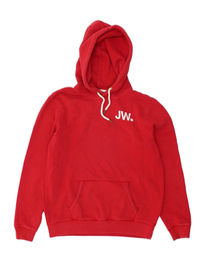 JACK WILLS Mens Hoodie Jumper Small Red Cotton | Vintage Jack Wills | Thrift | Second-Hand Jack Wills | Used Clothing | Messina Hembry 