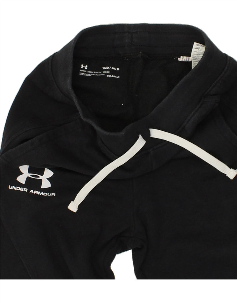 UNDER ARMOUR Boys Tracksuit Trousers Joggers 8-9 Years Medium Black | Vintage Under Armour | Thrift | Second-Hand Under Armour | Used Clothing | Messina Hembry 