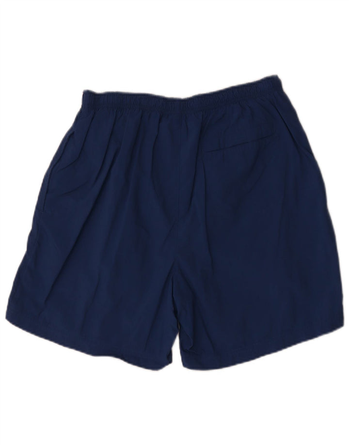 Nike Mens Graphic Swimming Shorts Medium  Blue Colourblock Polyester