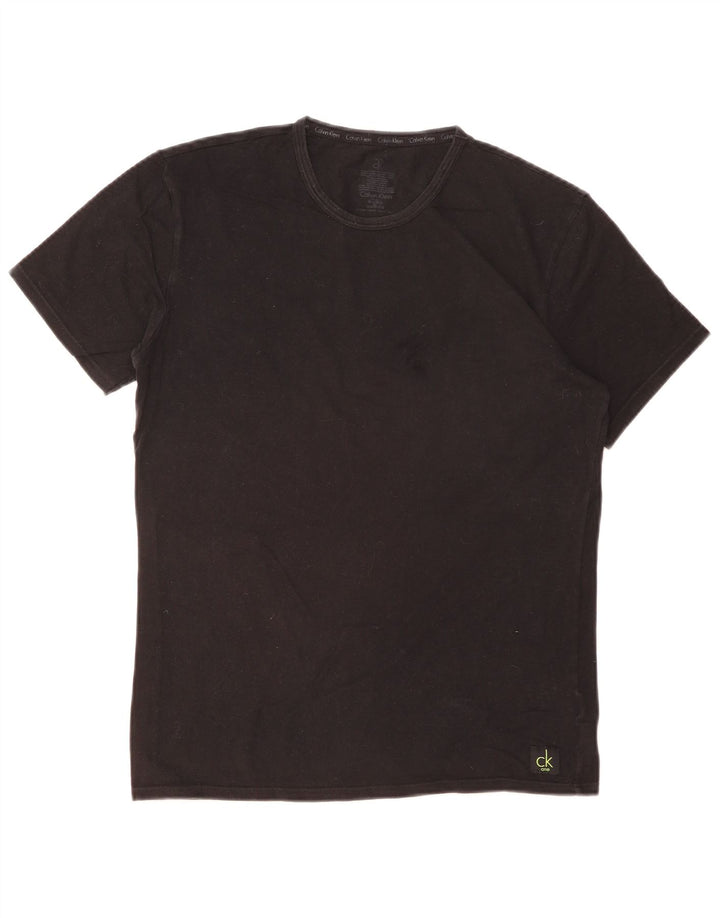 Calvin Klein Mens T-Shirt Top Medium Black