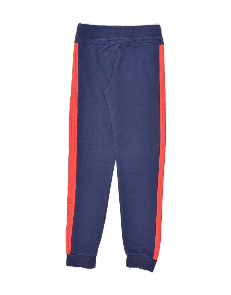 ADIDAS Girls Graphic Tracksuit Trousers Joggers 11-12 Years Blue | Vintage Adidas | Thrift | Second-Hand Adidas | Used Clothing | Messina Hembry 