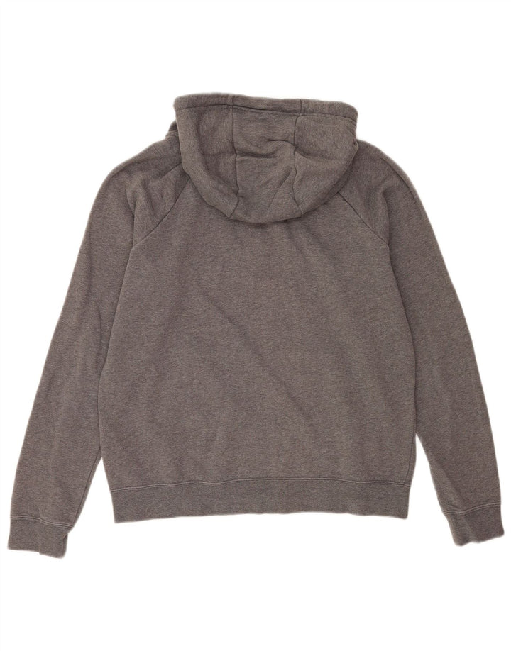 Nike Mens Zip Hoodie Sweater Small Grey Cotton