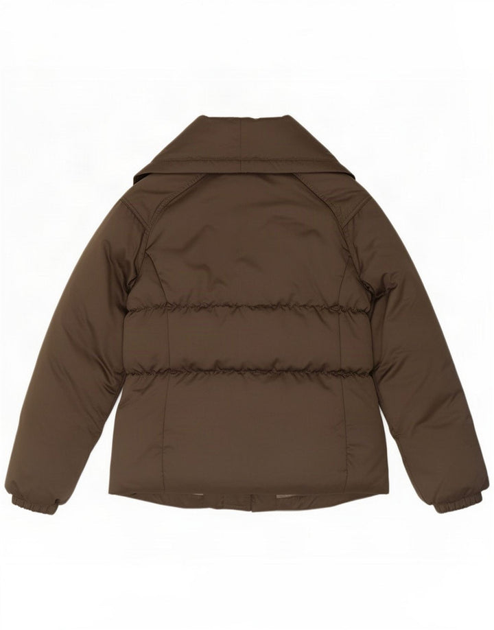 Tommy Hilfiger Womens Padded Jacket UK 18 XL Brown Polyester