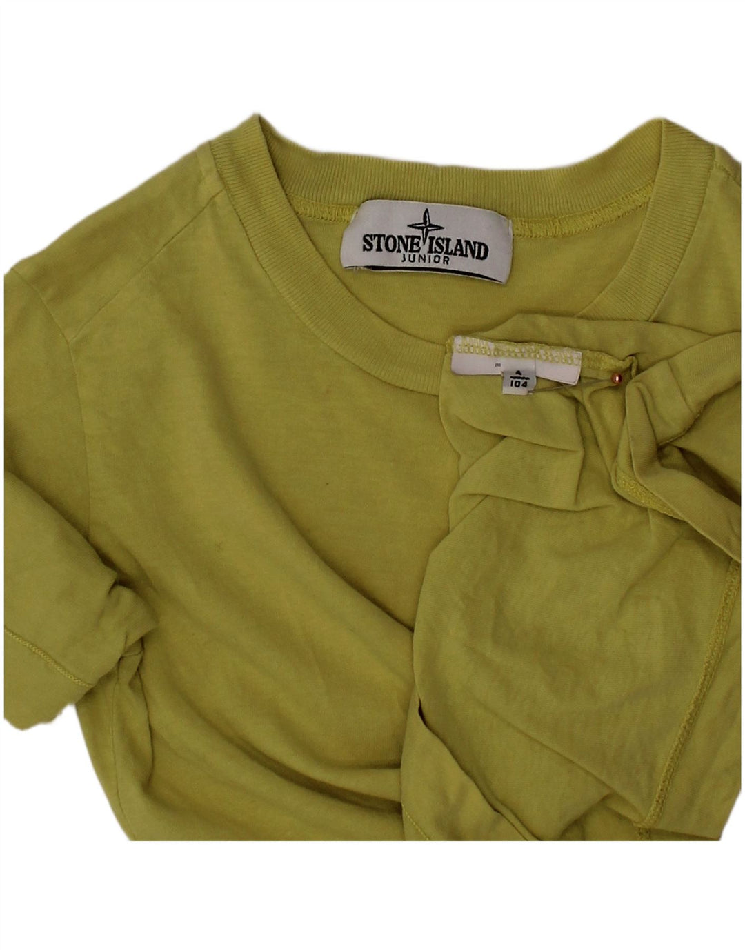 STONE ISLAND Boys T-Shirt Top 3-4 Years Green