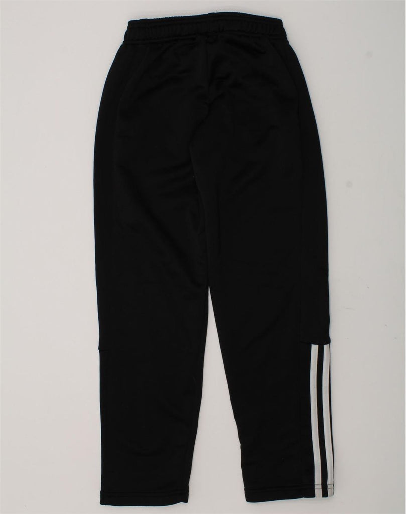 ADIDAS Boys Tracksuit Trousers 9-10 Years Black Polyester | Vintage Adidas | Thrift | Second-Hand Adidas | Used Clothing | Messina Hembry 