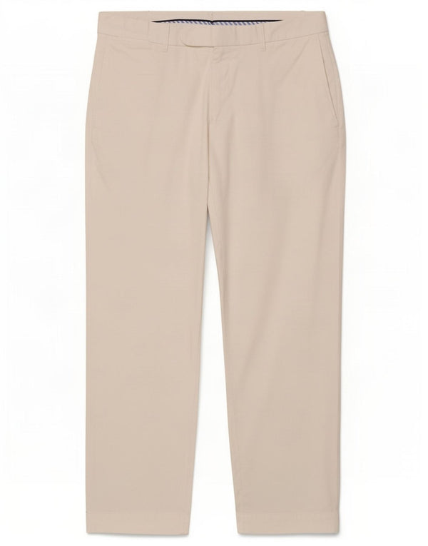 Polo Ralph Lauren Mens Golf Straight Suit Trousers W36 L30 White Cotton