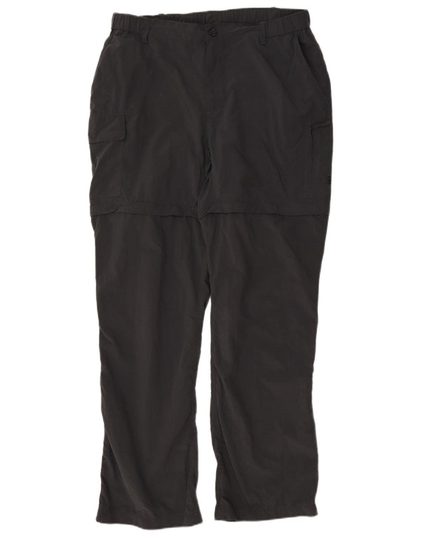 The North Face Womens Straight Cargo Trousers Large W32 L31 Grey Nylon