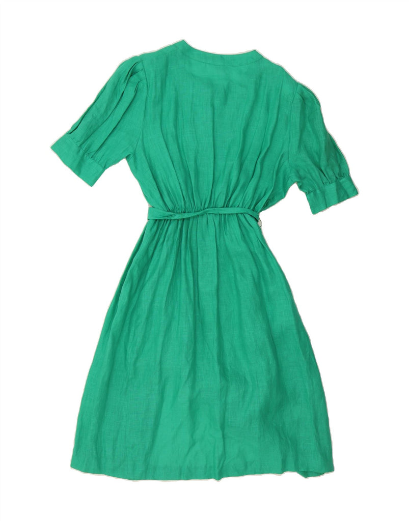 VINTAGE Womens Robe Maxi Dress IT 48 XL Green Vintage Vintage and Second-Hand Vintage from Messina Hembry 