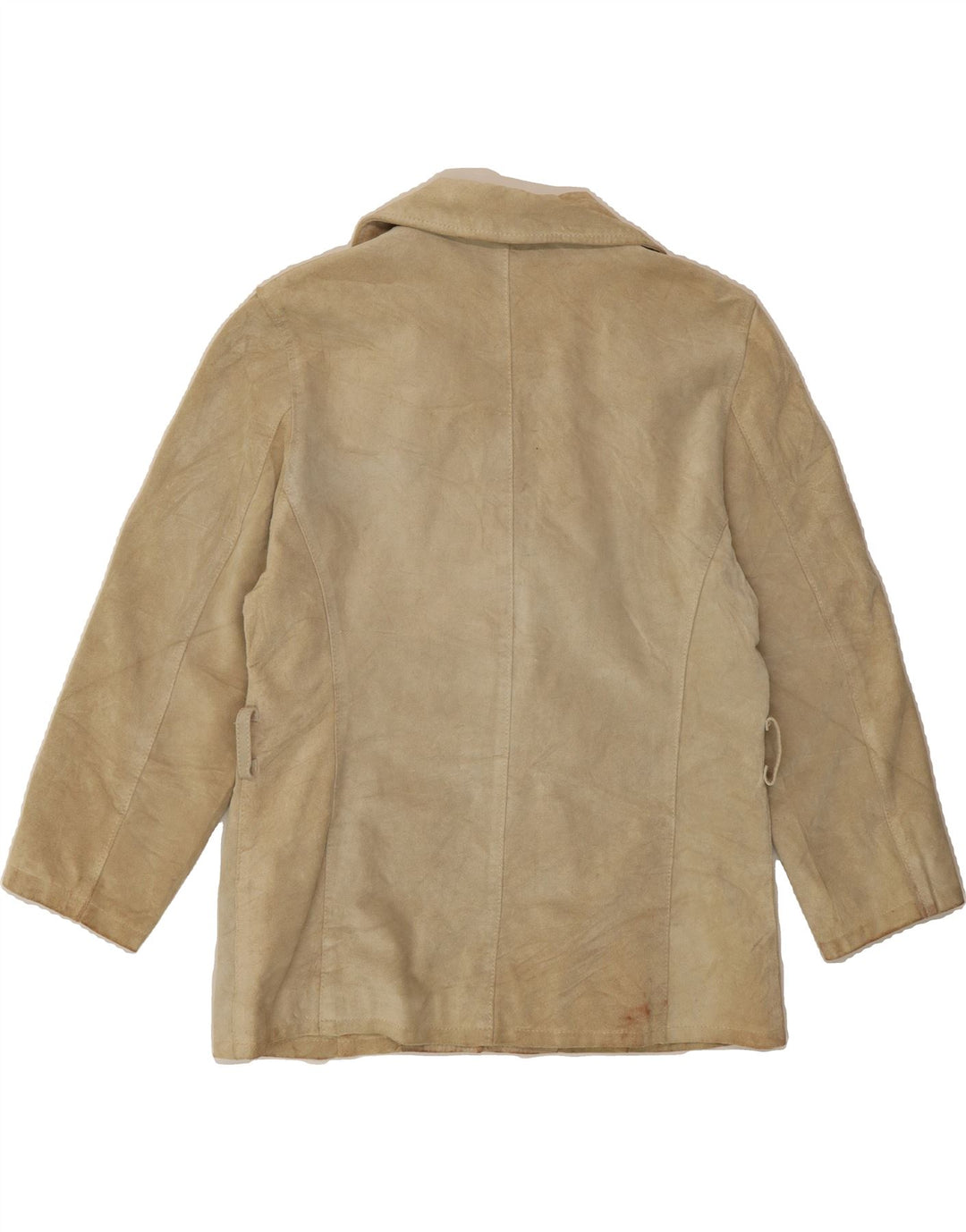 SITELLI Womens Suede Jacket IT 44 Medium Beige Leather Vintage Sitelli and Second-Hand Sitelli from Messina Hembry 