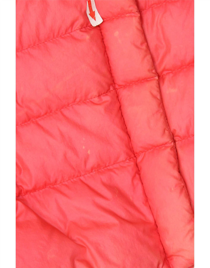 Timberland Womens Padded Gilet UK 14 Medium Pink Nylon